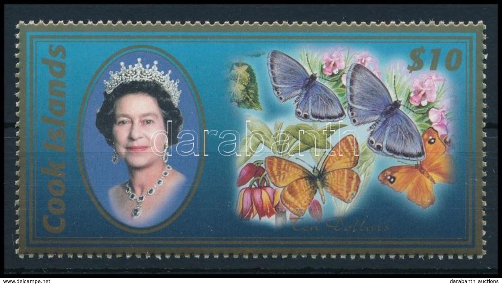 ** 2007 Pillangó Bélyeg,
Butterfly Stamp
Mi 1604 - Autres & Non Classés
