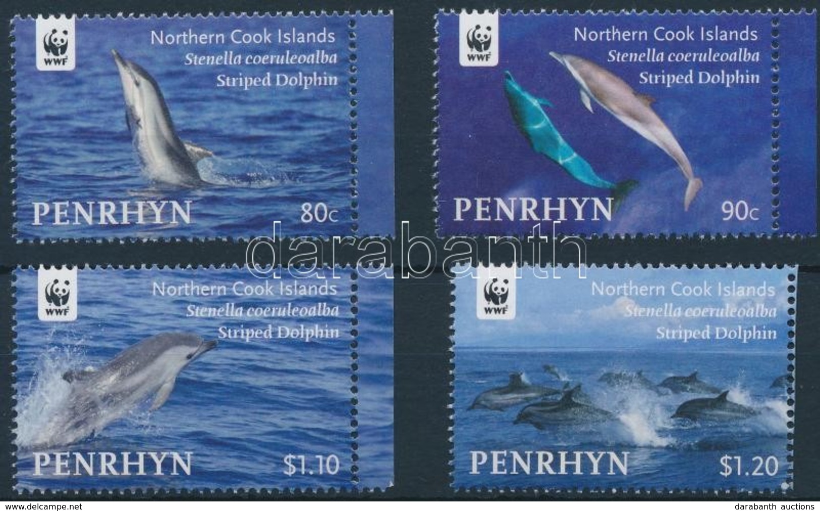 ** 2010 WWF: Delfin Sor Mi 615-618 - Other & Unclassified