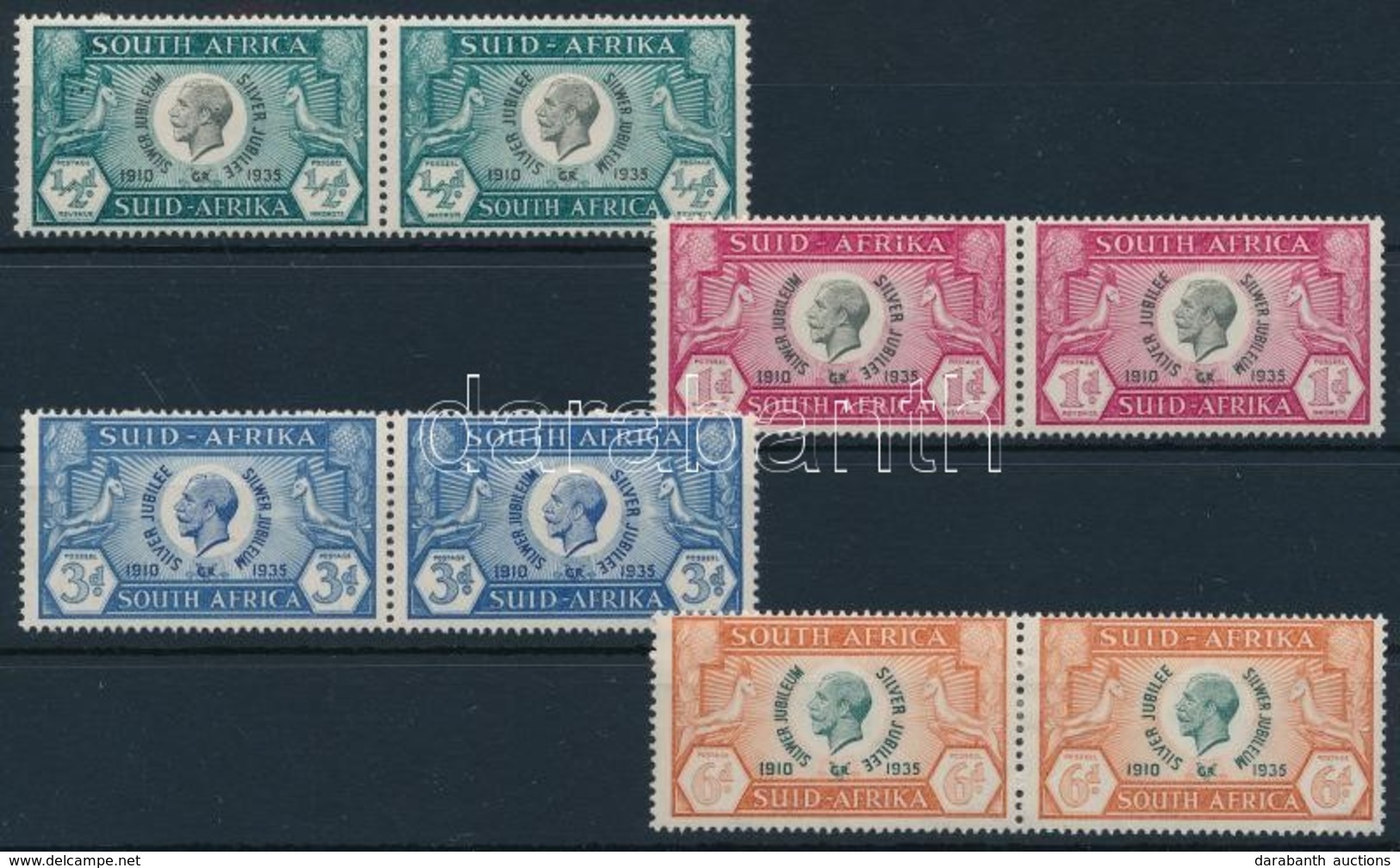 * 1935 V. György Jubileuma Sor,
George V's Jubilee Set
Mi 95-102 - Otros & Sin Clasificación