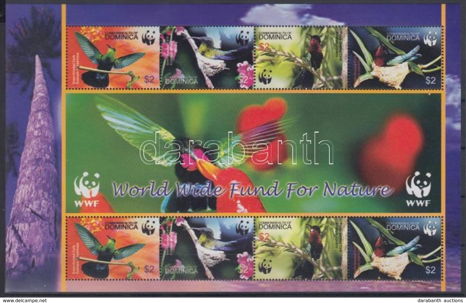 ** 2005 WWF: Kolibrik Kisív Mi 3635-3638 - Other & Unclassified