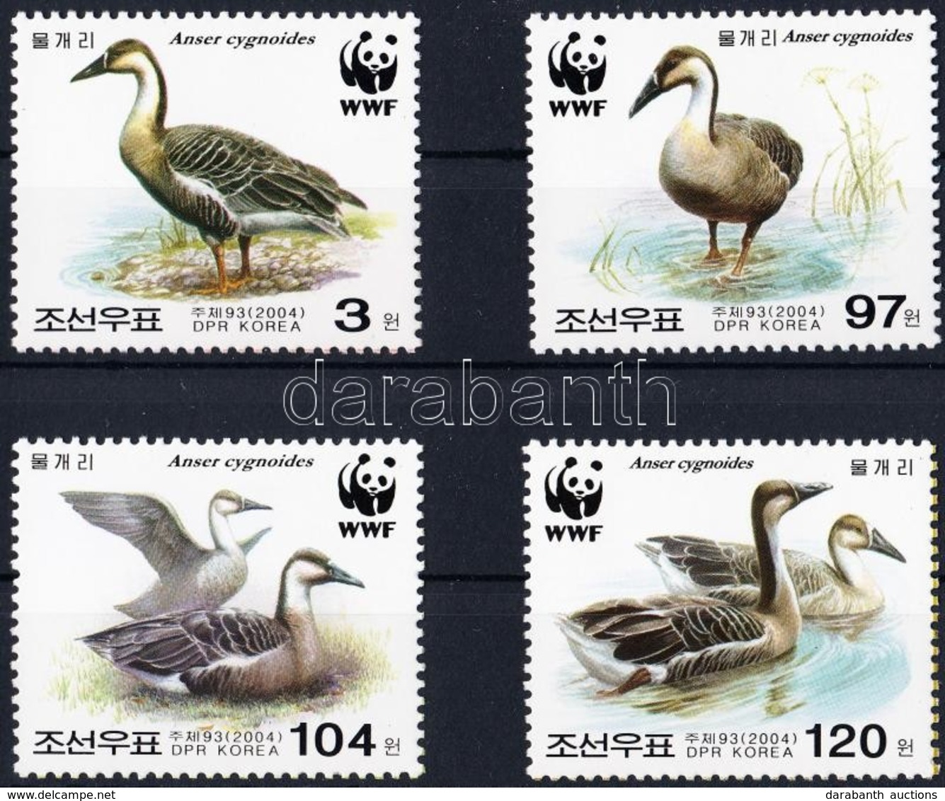 ** 2004 WWF: Hattyúlúd Sor Mi 4823-4826 - Otros & Sin Clasificación