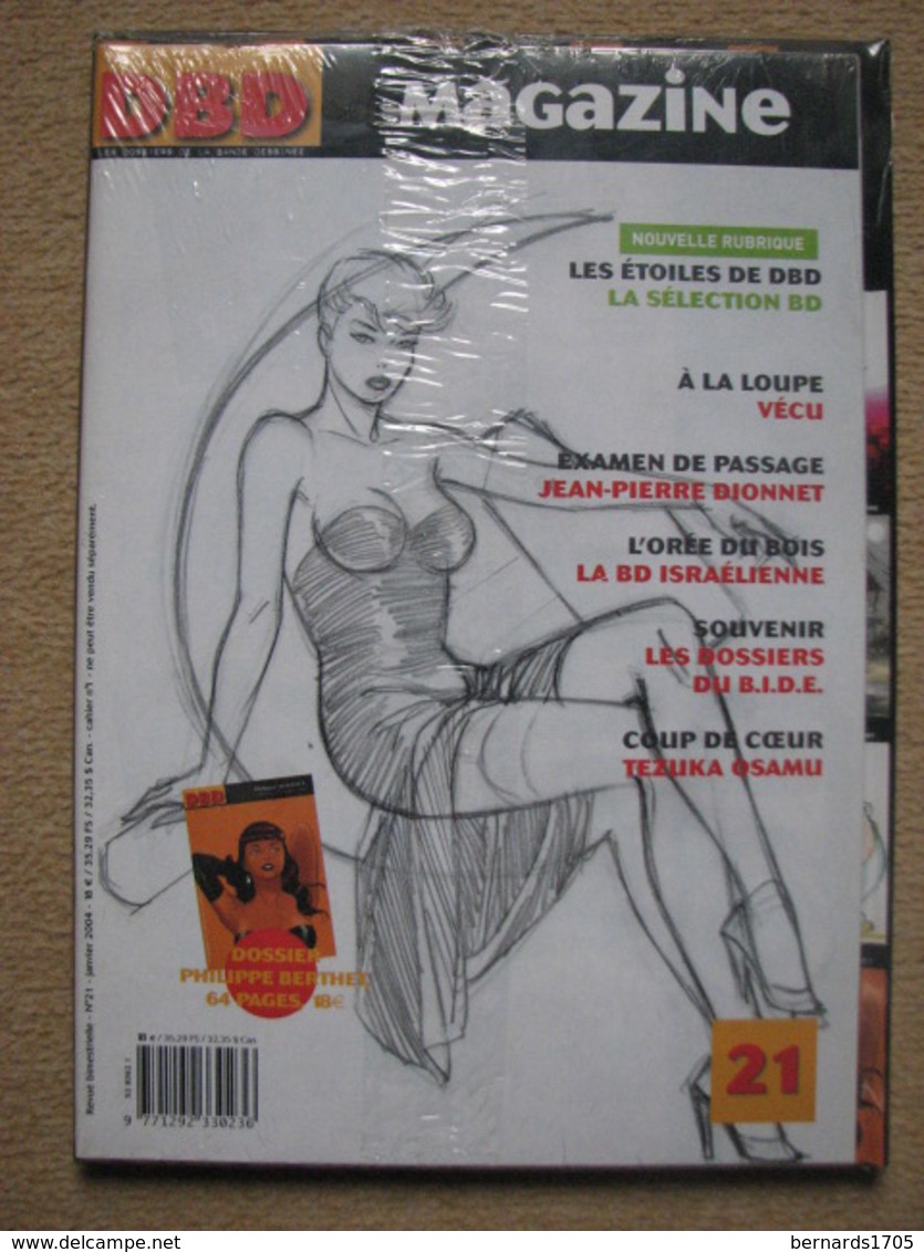 DOSSIERS DE LA BD / DBD N°21 + MAGAZINE - BERTHET (JANVIER 2004) - Autre Magazines