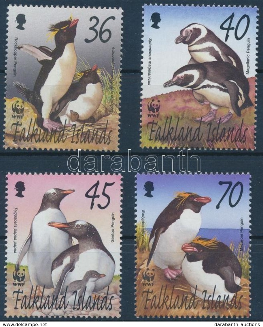 ** 2002 WWF Pingvinek Sor Mi 855-858 - Sonstige & Ohne Zuordnung