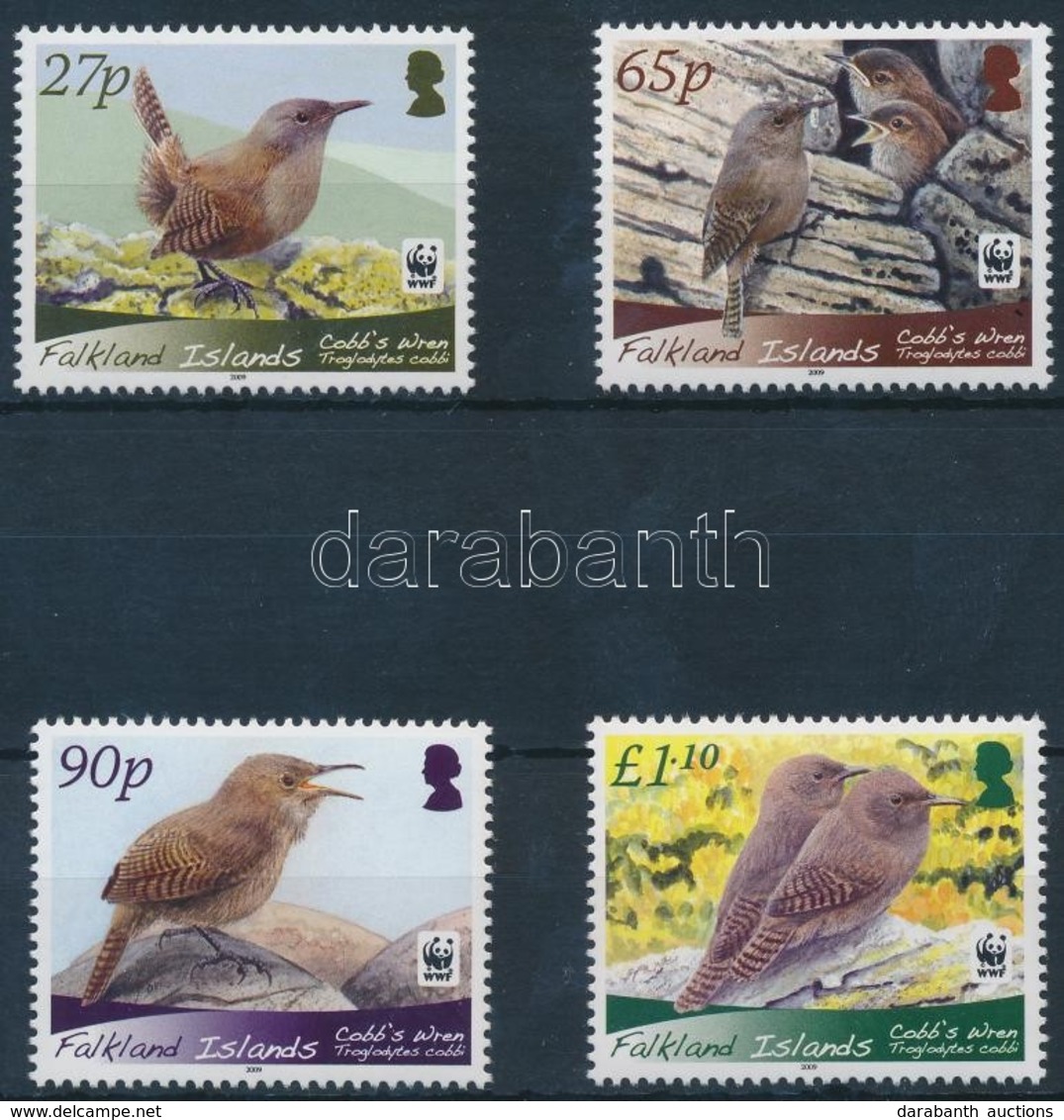 ** 2009 WWF: Madár Sor Mi 1078-1081 - Other & Unclassified