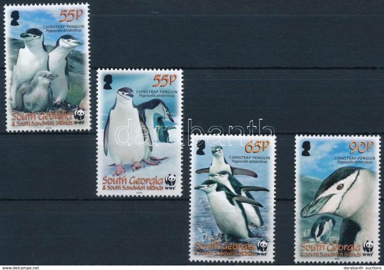 ** 2008 WWF: Pingvin Sor Mi 454-457 - Otros & Sin Clasificación
