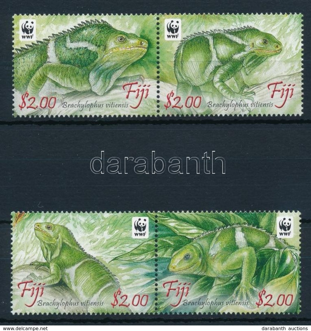 ** 2010 WWF: Tarajos Leguán 2 Pár Mi 1294-1297 + 4 FDC - Autres & Non Classés