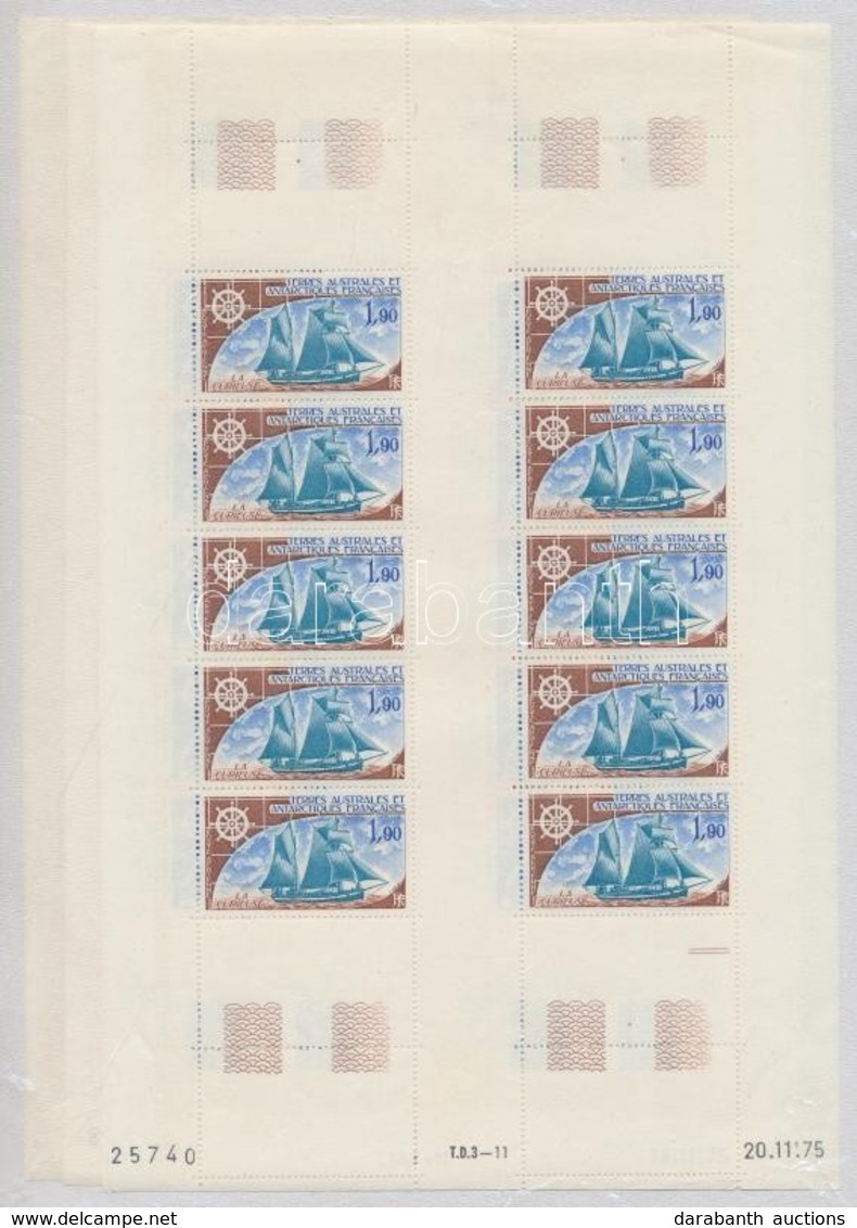 ** 1976 Hajók Kisívsor Mi 98-100 - Other & Unclassified