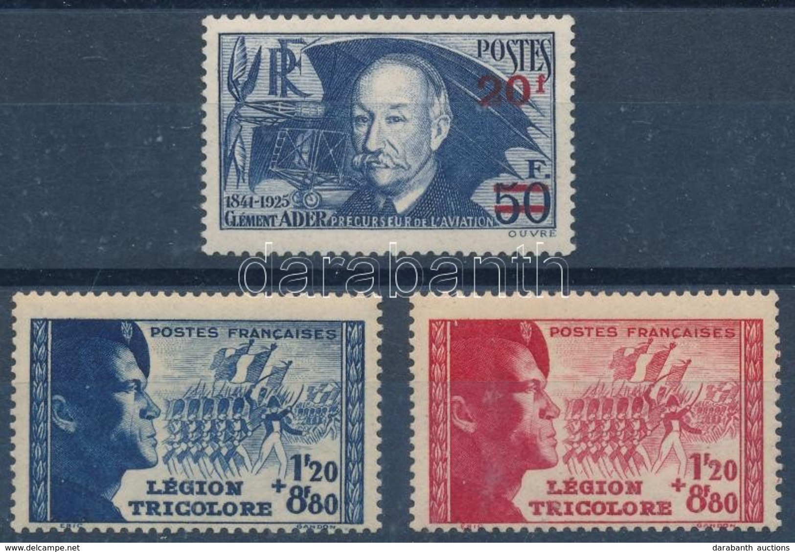 ** 1940-1942 Mi 495 B, 576-577 (Mi EUR 65,-) - Other & Unclassified