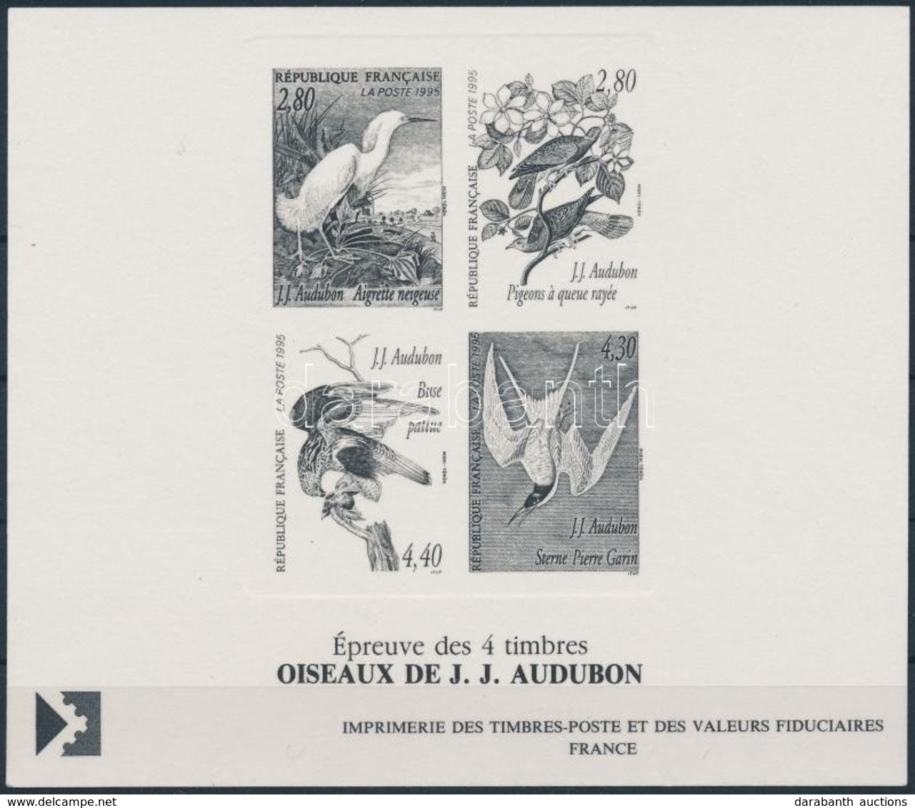 ** 1995 Audubon Epreuve De Luxe - Sonstige & Ohne Zuordnung