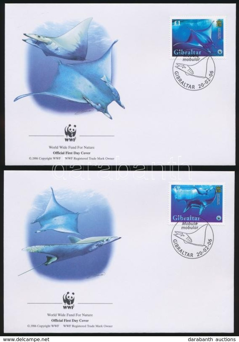 ** 2006 WWF: Ördögrájafélék Sor Párokban + 4 Db FDC Mi 1150-1153 - Sonstige & Ohne Zuordnung