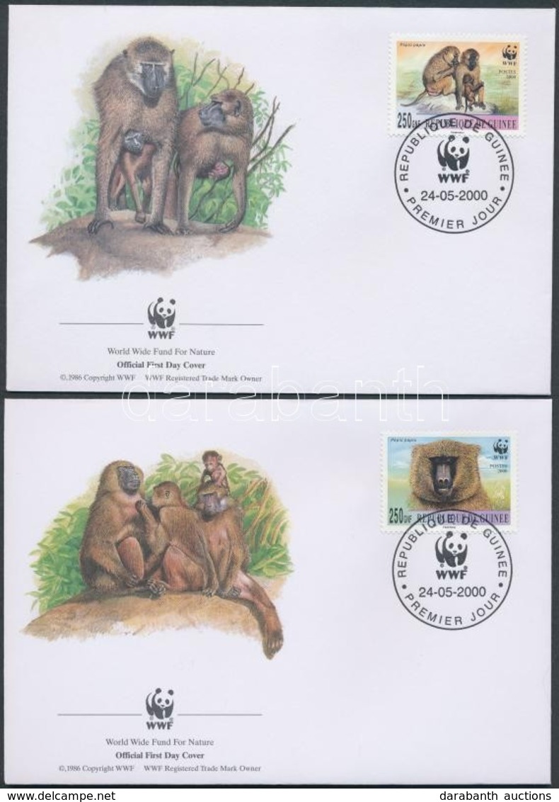 2000 WWF Majmok 4 FDC - Other & Unclassified