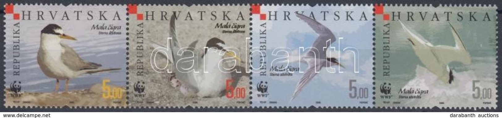 ** 2006 WWF: Madarak Négyescsík Mi 774-777 - Other & Unclassified