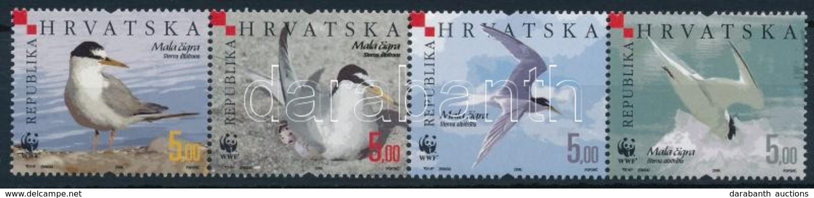 ** 2006 WWF: Madarak Sor Négyescsíkban Mi 774-777 - Other & Unclassified