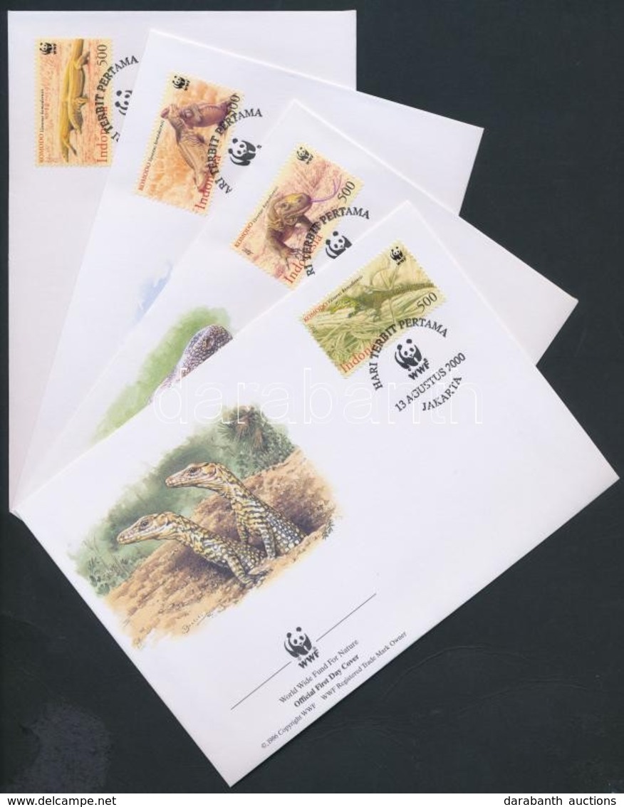 2000 WWF Varánusz Sor Mi 2005-2008 4 FDC - Other & Unclassified