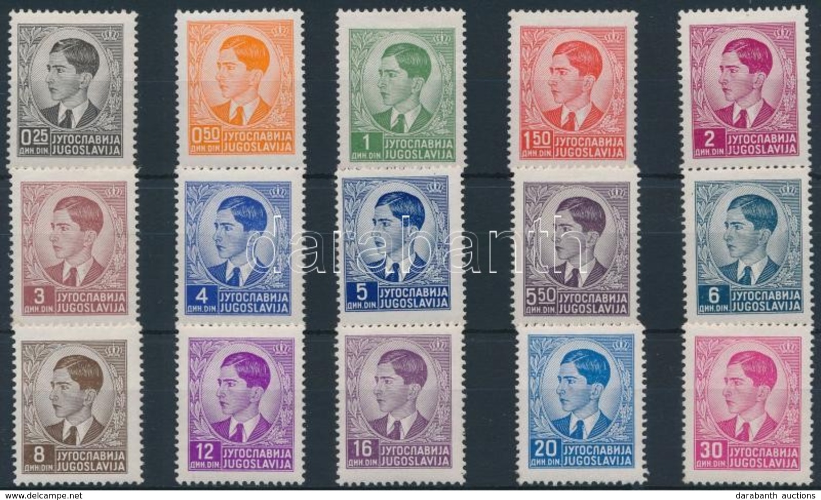 * 1939 Péter Király Mi 393-407 - Other & Unclassified