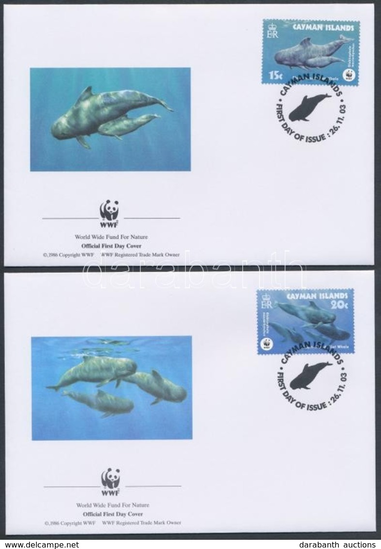 2003 WWF: Delfin Sor 4 Db FDC-n Mi 970-973 - Other & Unclassified