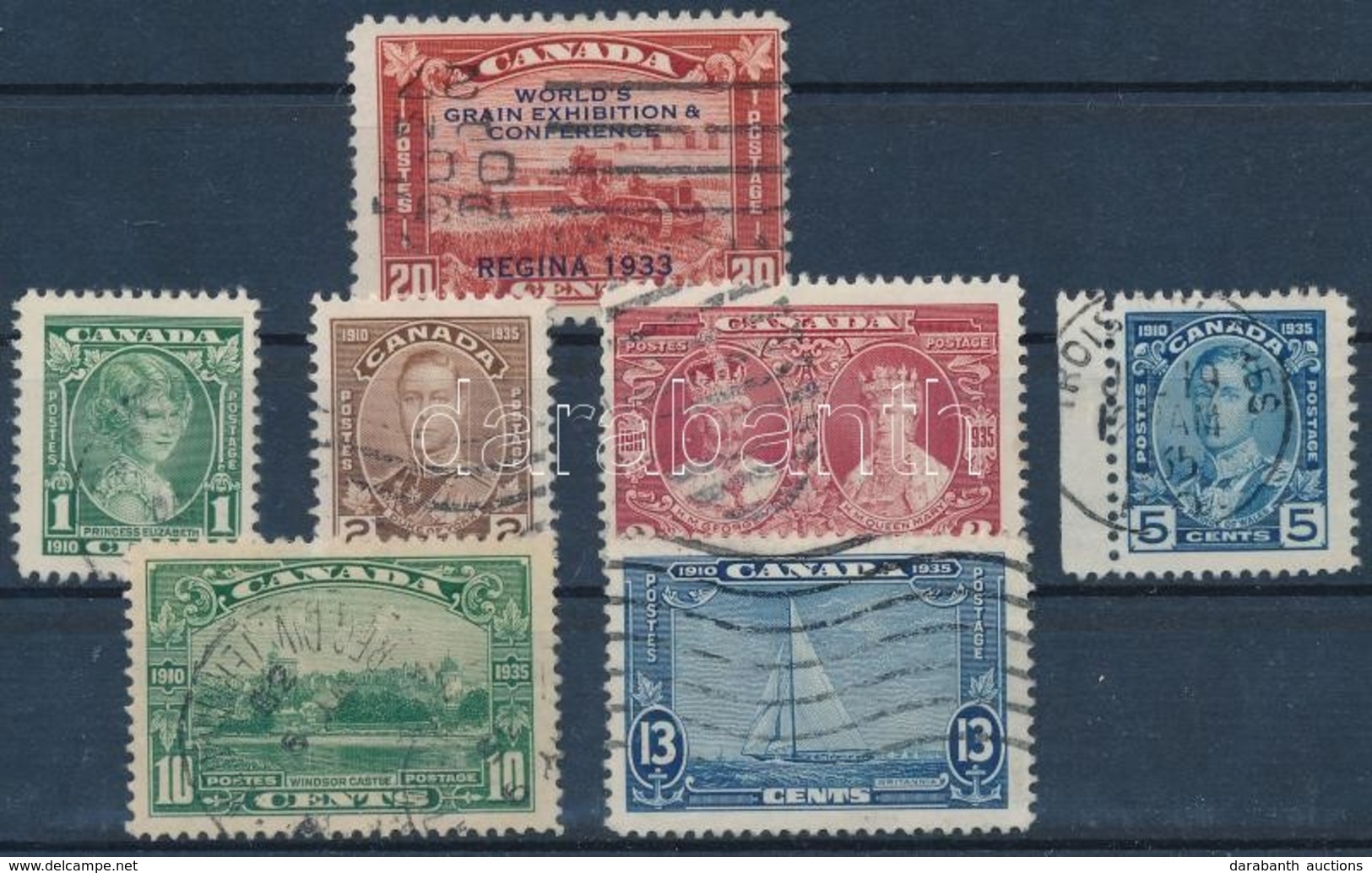 ** 1933-1935 Mi 173, 178-183 (Mi EUR 47,-) - Other & Unclassified