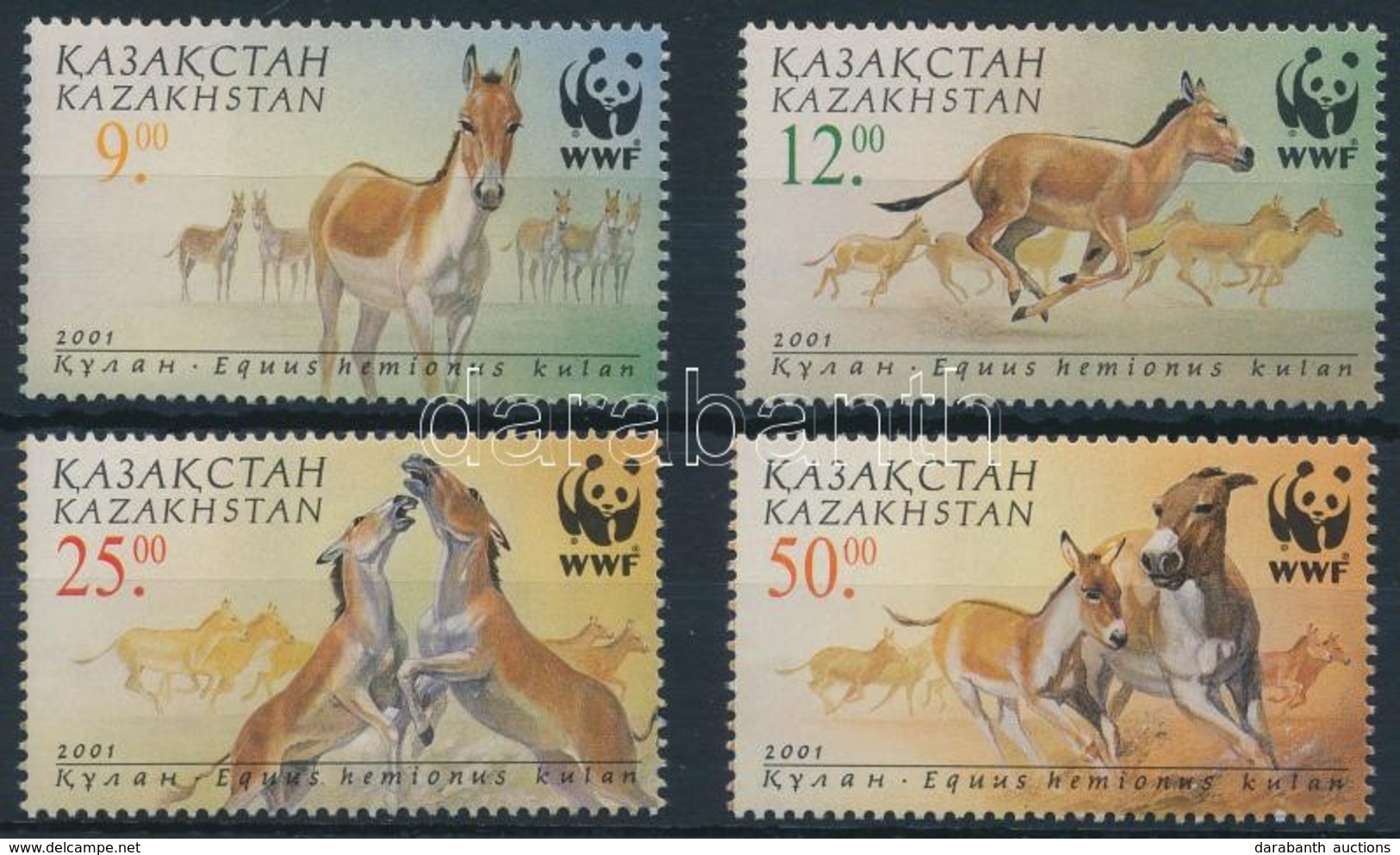 ** 2001 WWF Sor Mi 345-348 - Other & Unclassified