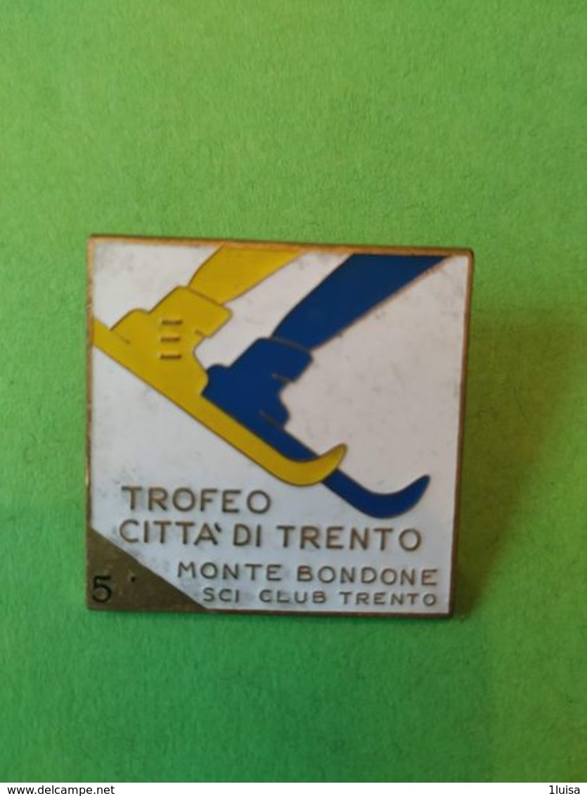 SPORT INVERNALI SPILLE  5° Trofeo Città Di Trento 1972 Bondone - Italia