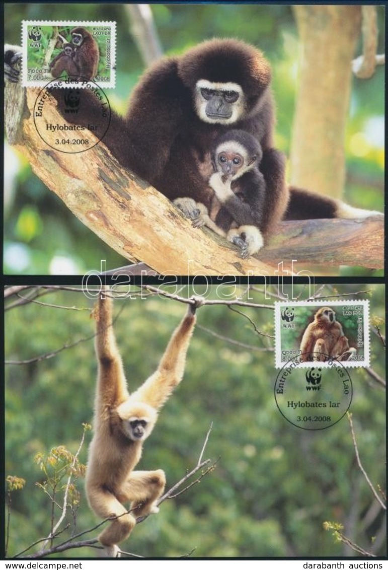 2008 WWF: Majmok Sor 4 Db CM-en Mi 2062-2065 - Other & Unclassified