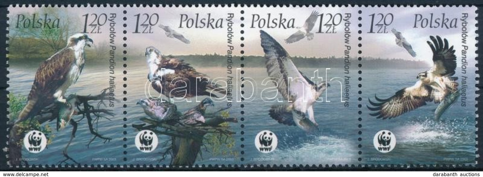 ** 2003 WWF: Halász Sas Sor Mi 4079-4082 - Other & Unclassified