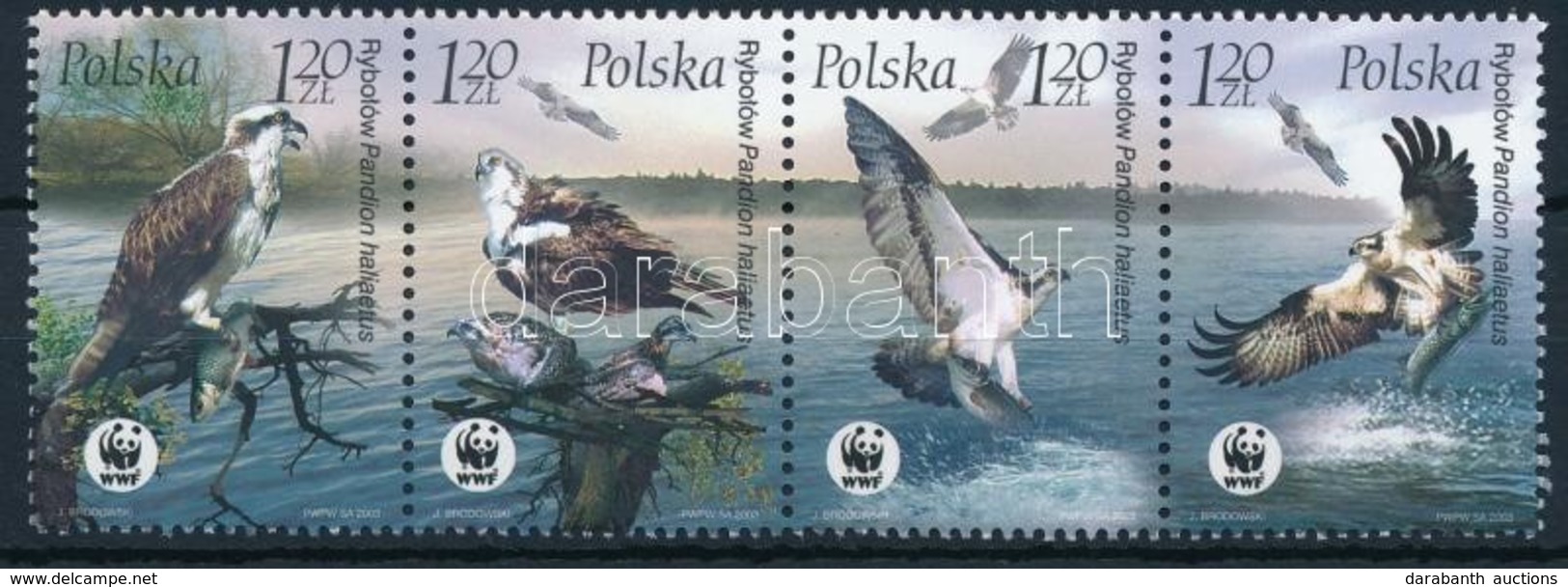 ** 2003 WWF: Halászsas Sor Négyes Csíkban Mi 4079-4082 - Other & Unclassified