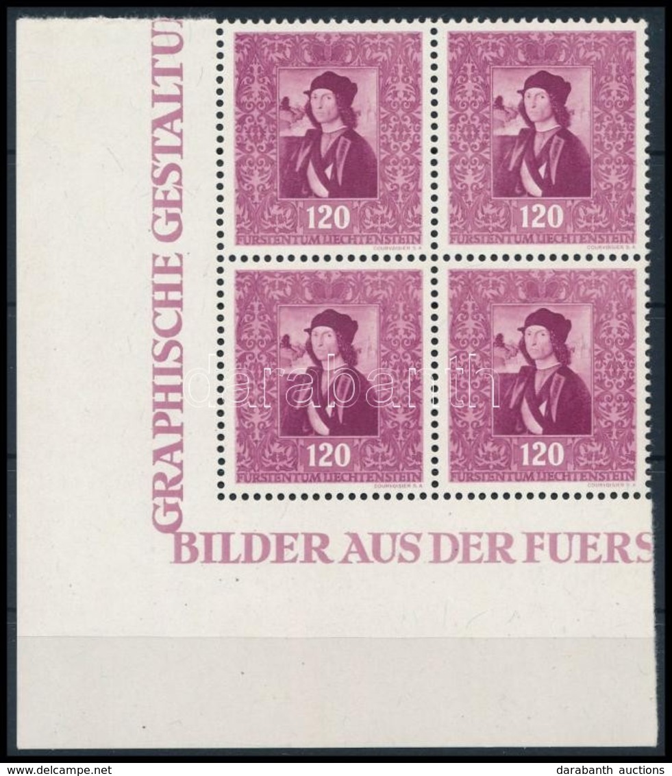 ** 1948 Festmény ívsarki Négyestömb,
Paintings Corner Block Of 4
Mi 276 - Otros & Sin Clasificación