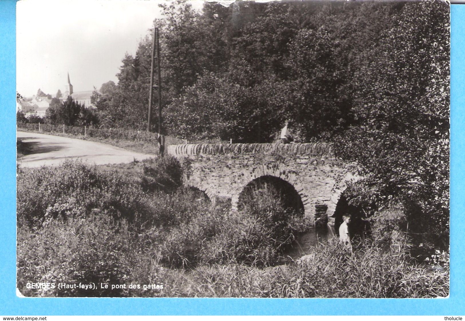 Gembes (Haut-Fays-Daverdisse)+/-1960-Le Pont Des Gattes-Vallée De L'Almache-Edit.Maison Baonville à Gembes-Ardenne-photo - Daverdisse