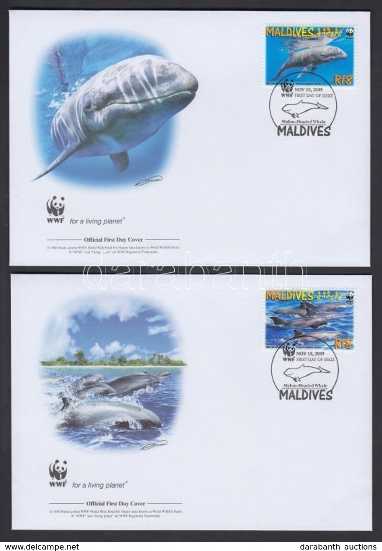 2009 WWF: Delfinek Sor 4 Db FDC-n Mi 4768-4771 - Sonstige & Ohne Zuordnung