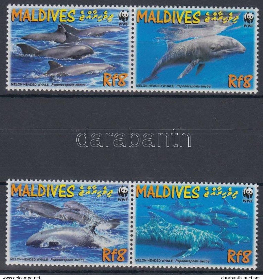 ** 2009 WWF: Delfinek Sor Párokban Mi 4768-4771 - Other & Unclassified