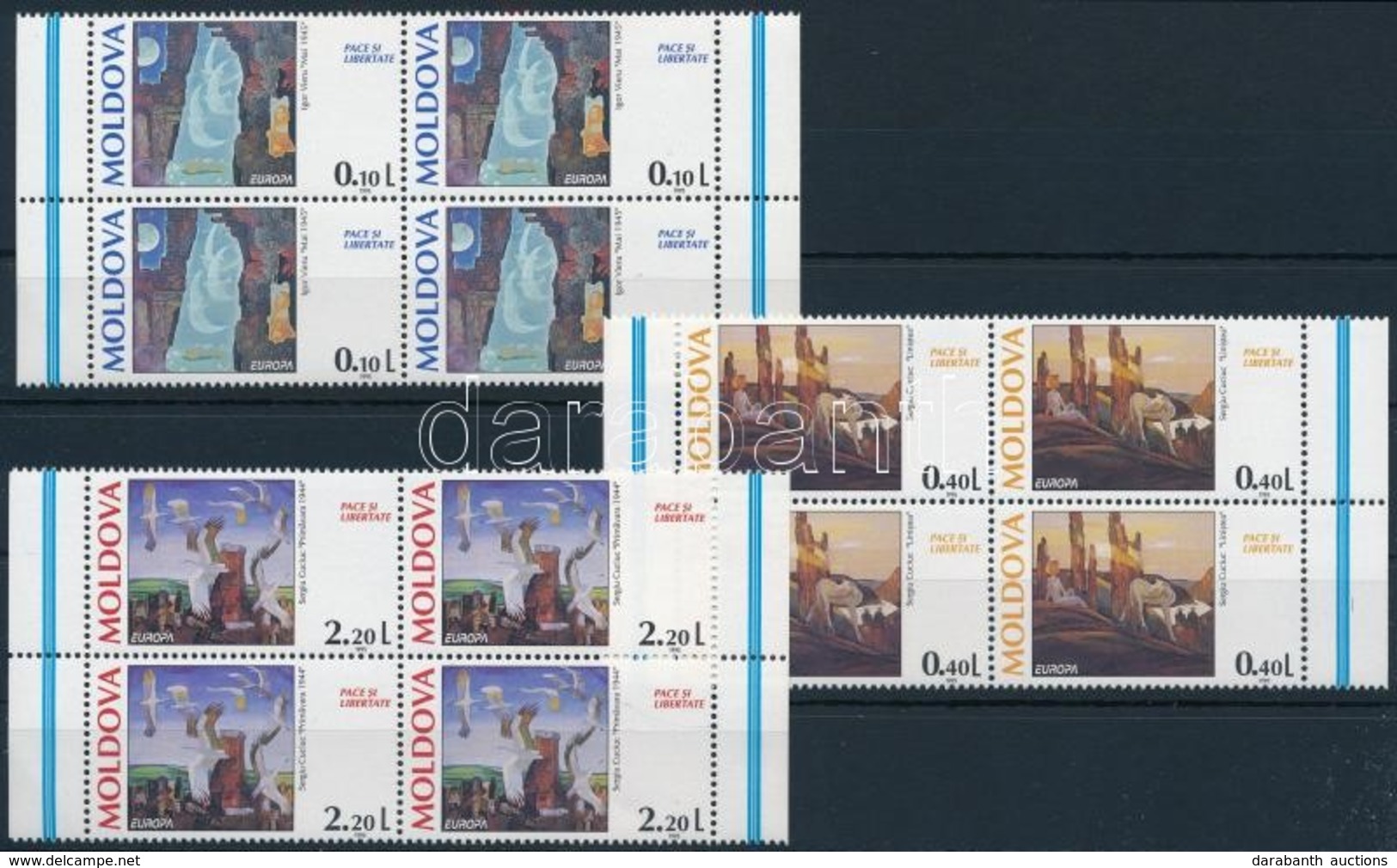 ** 1995 Europa CEPT Sor Négyestömbökben,
Europa CEPT Set In Blocks Of 4
164-166 - Sonstige & Ohne Zuordnung