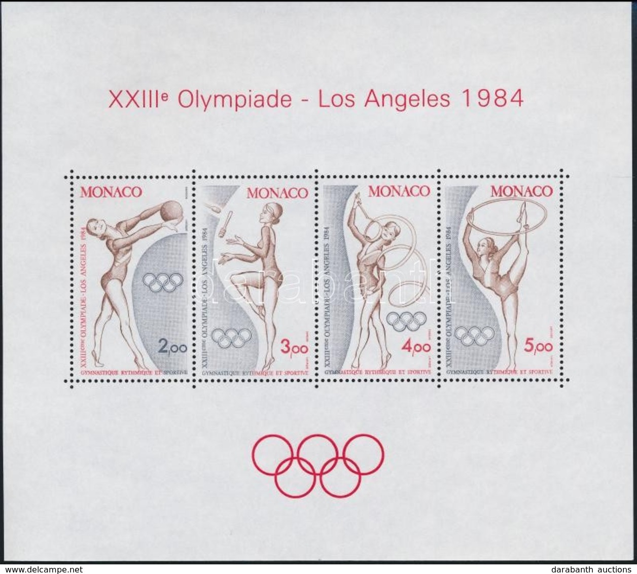 ** 1984 Olimpia Blokk,
Olympics Block
Mi 25 - Sonstige & Ohne Zuordnung