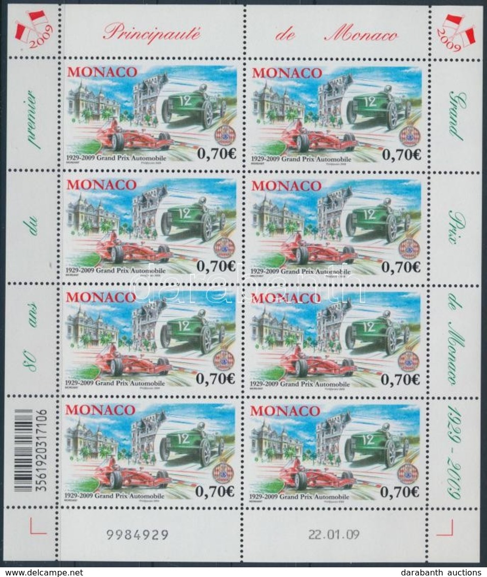 ** 2009 Forma-1 Kisív Mi 2936 - Sonstige & Ohne Zuordnung