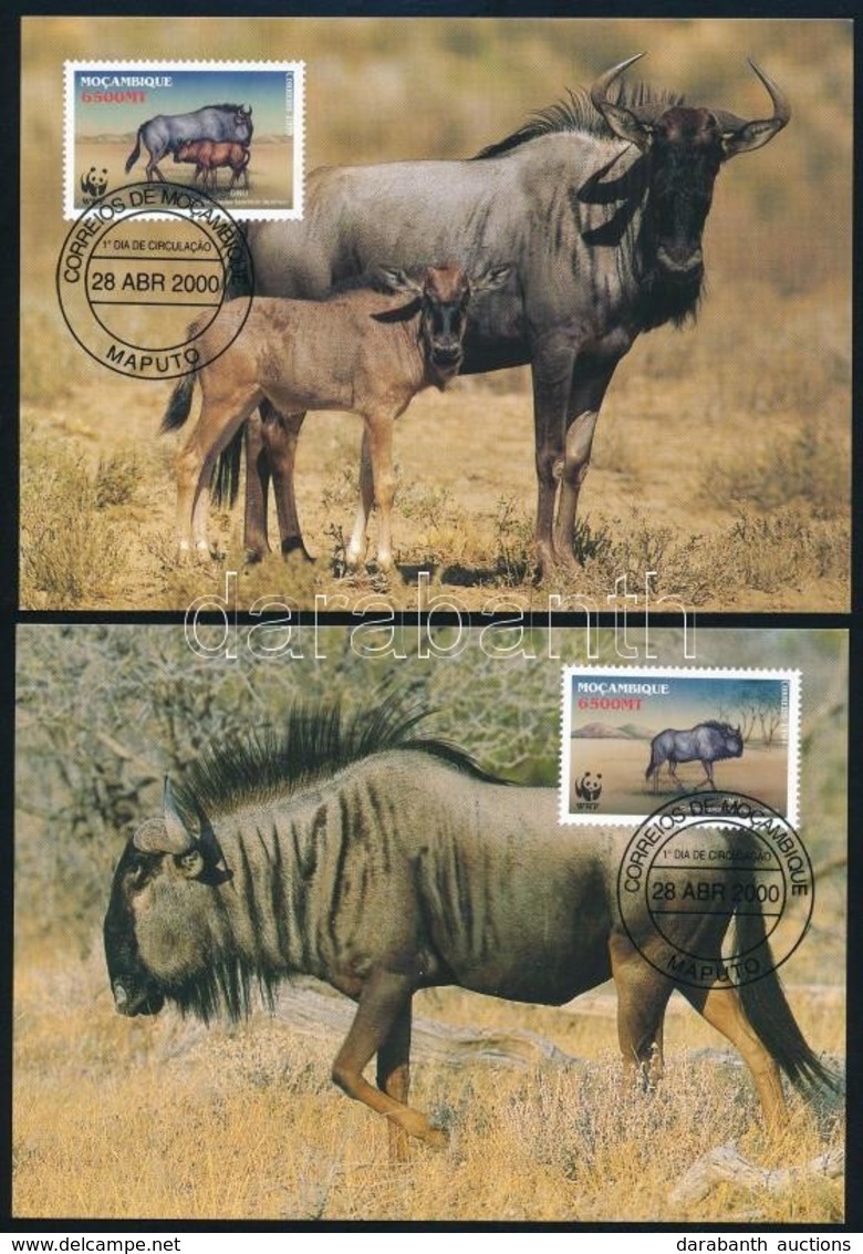 2000 WWF: Gnu Sor 4 Db CM 1757-1760 - Other & Unclassified