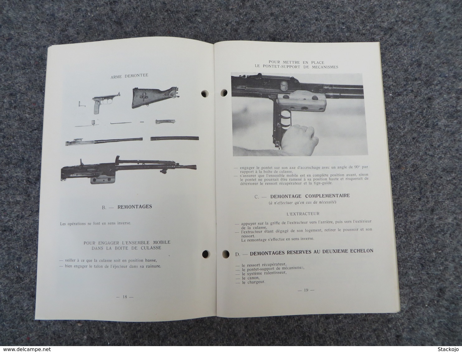 INF. 401/4 - Règlement sur l'armement de l'infanterie - 312/09