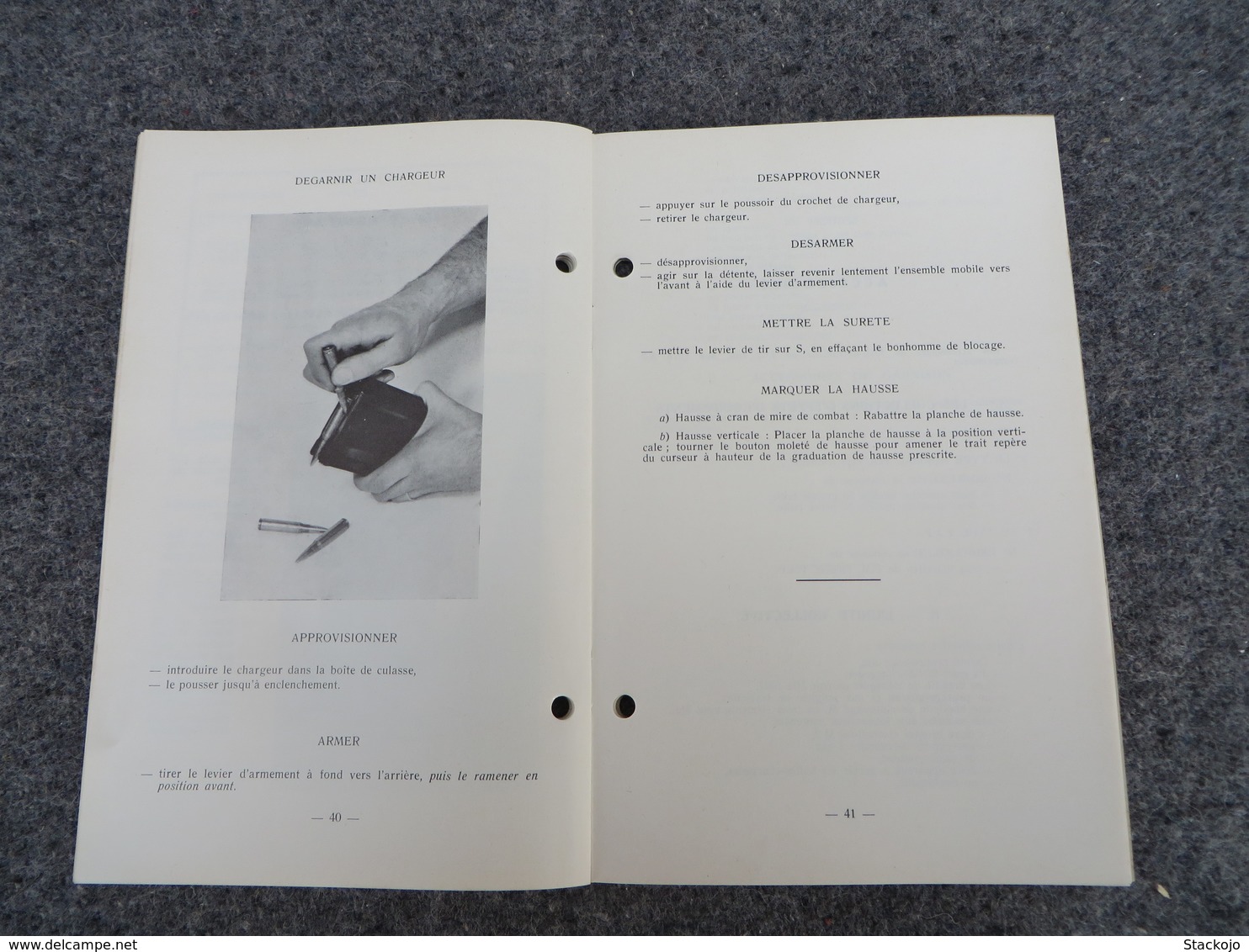 INF. 401/4 - Règlement sur l'armement de l'infanterie - 312/09