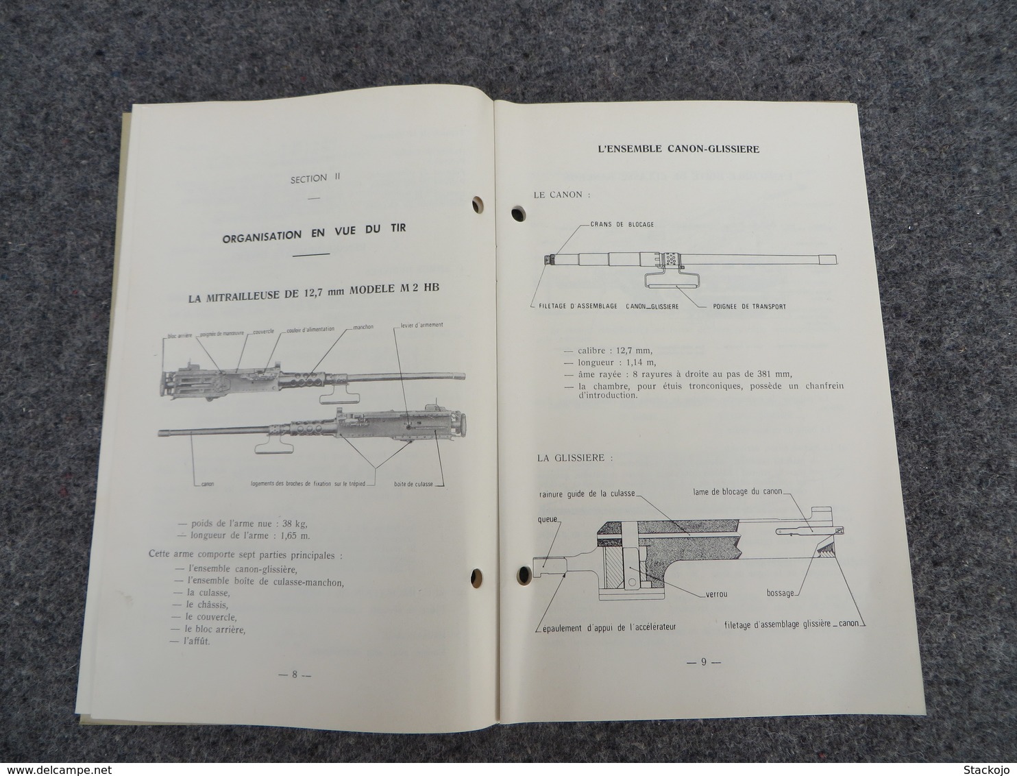 INF. 401/4 - Règlement sur l'armement de l'infanterie - 312/09