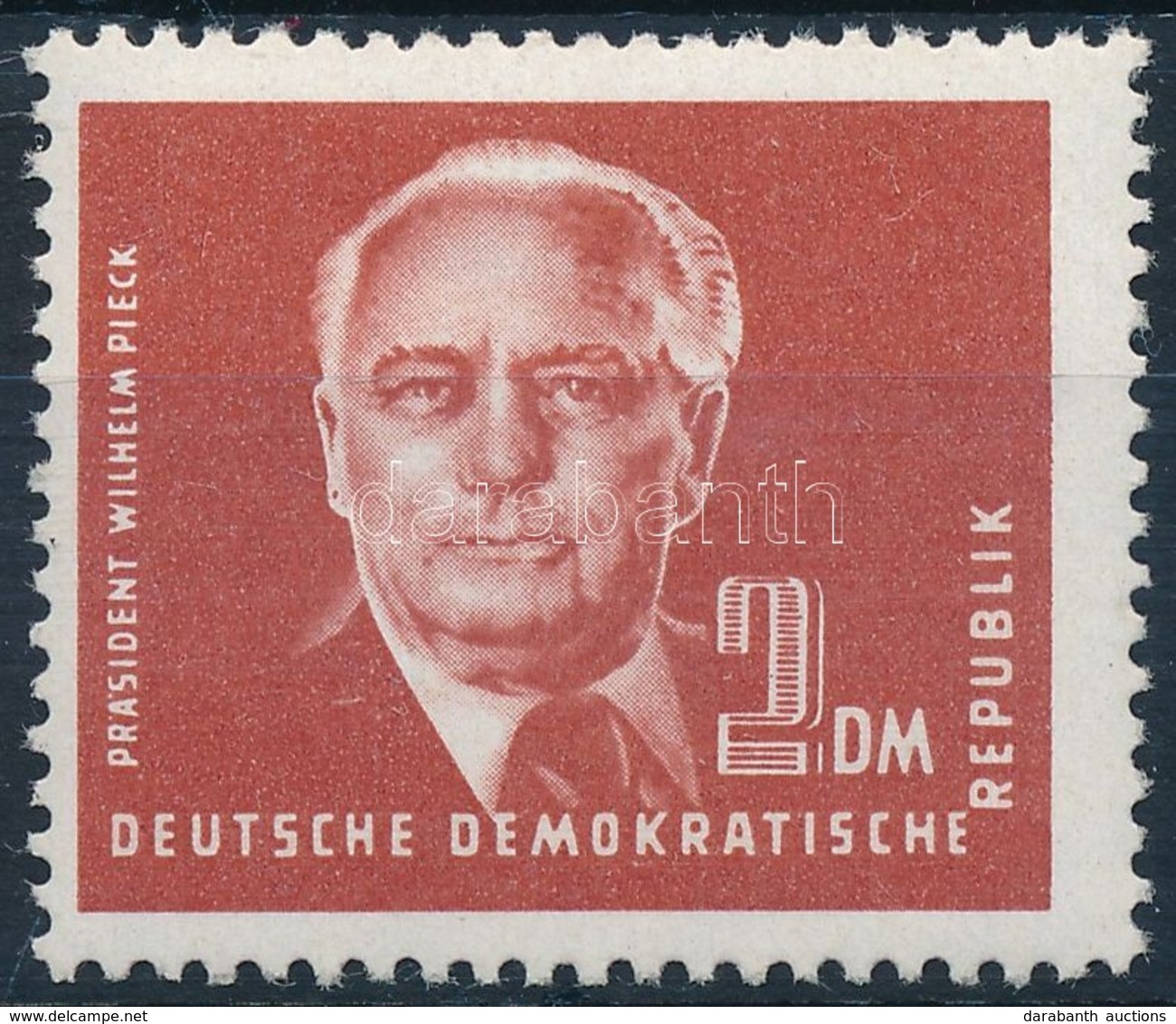 ** 1952 Wilhelm Pieck Mi 326 - Other & Unclassified