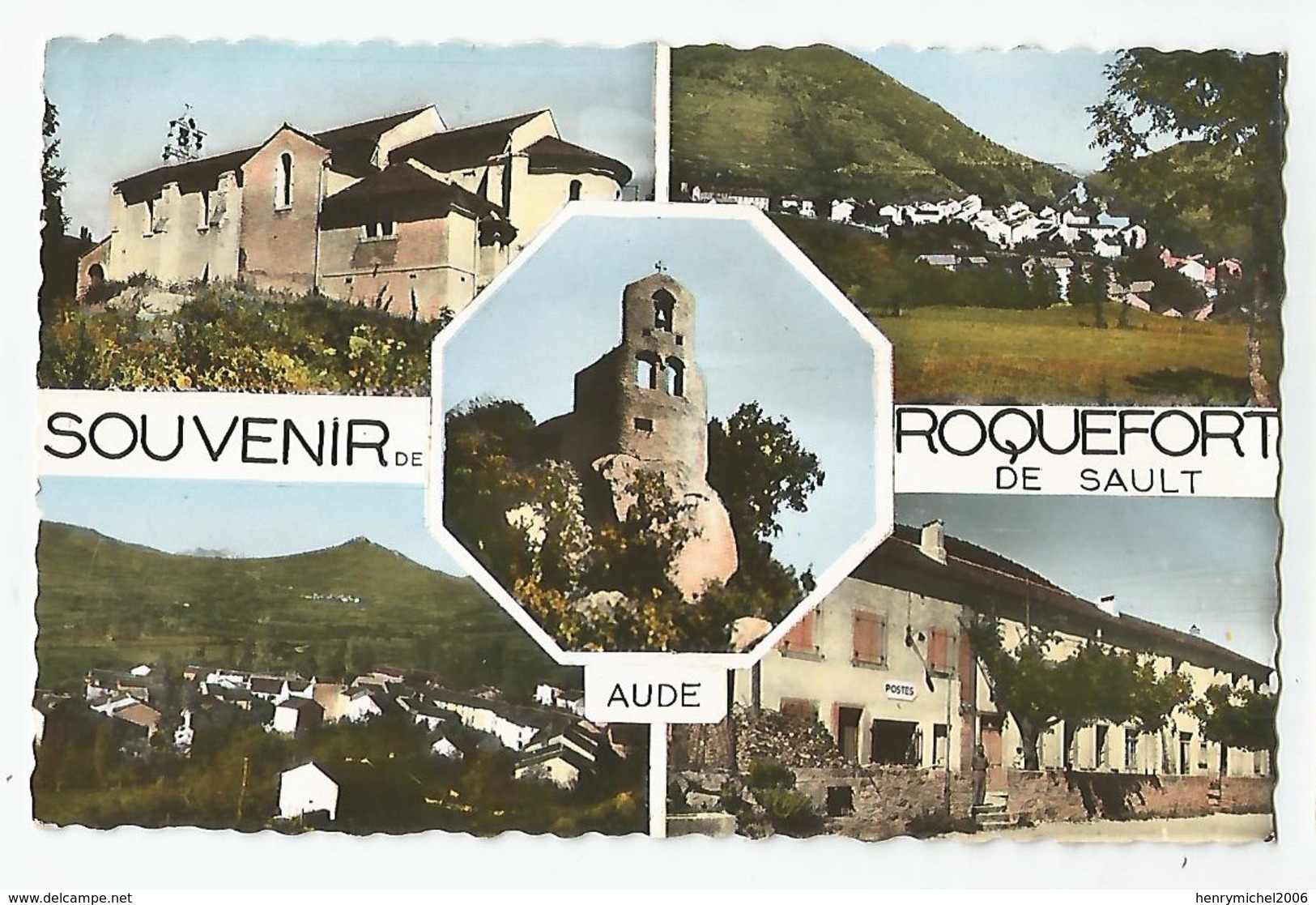 Aude -11 - Roquefort De Sault Souvenir Multi Vues - Andere & Zonder Classificatie