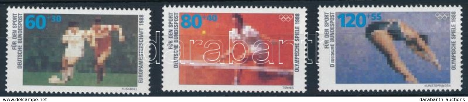 ** 1988 Sport Sor,
Sport Set
Mi 1353-1355 - Autres & Non Classés