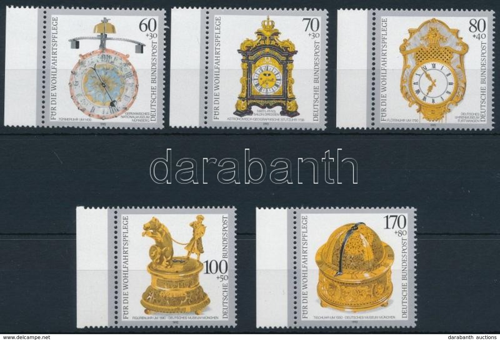 ** 1992 Drágakövek Sor,
Jewelry Set
Mi 1631-1635 - Other & Unclassified