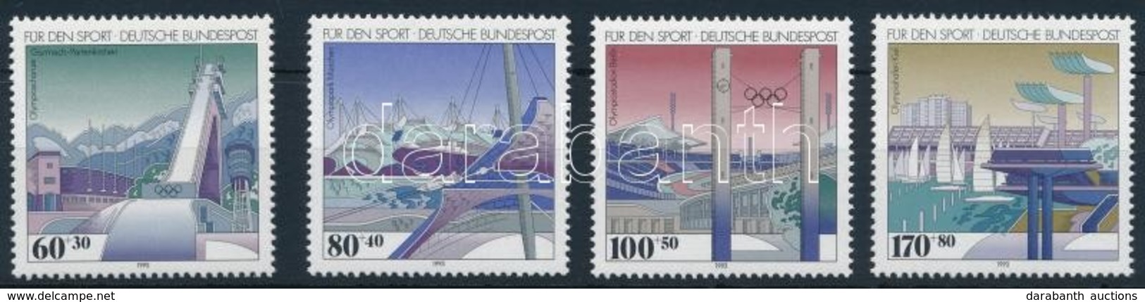 ** 1993 Olimpiai Falu Sor,
Olympic Village Set
Mi 1650-1653 - Other & Unclassified