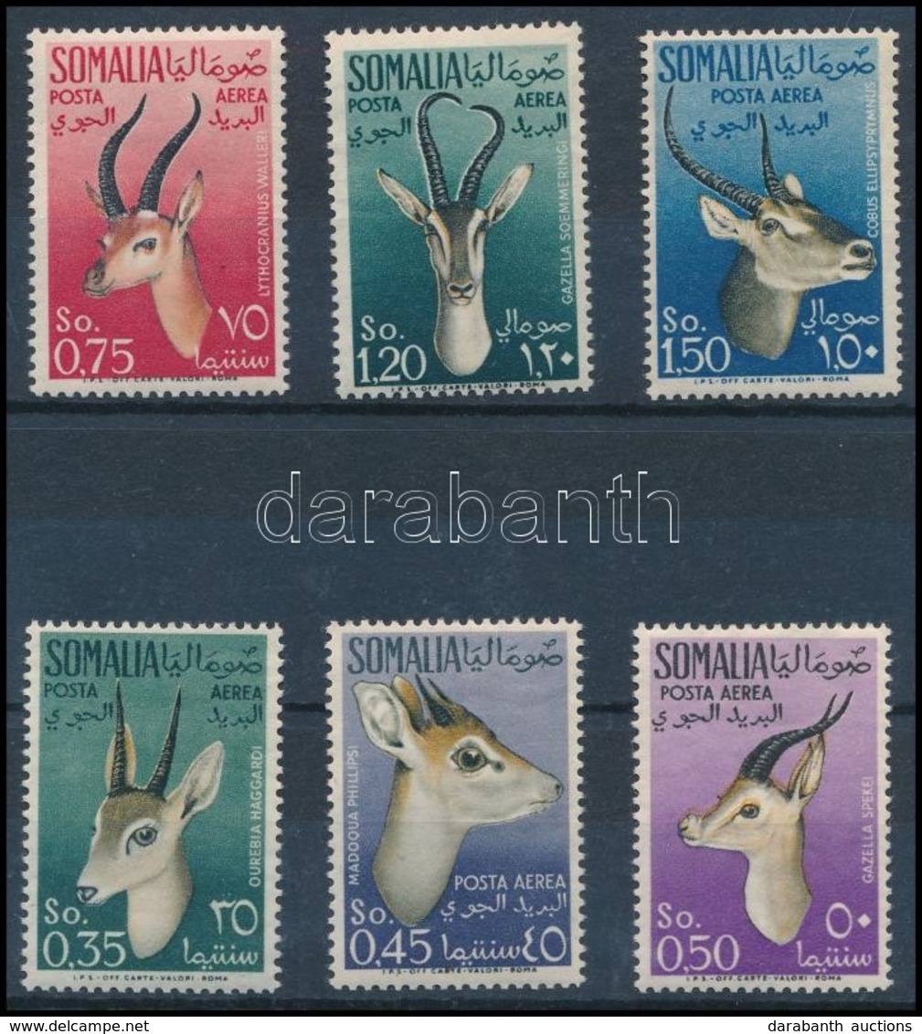 ** 1955 Antilop Sor,
Antelope Set
Mi 306-311 - Autres & Non Classés