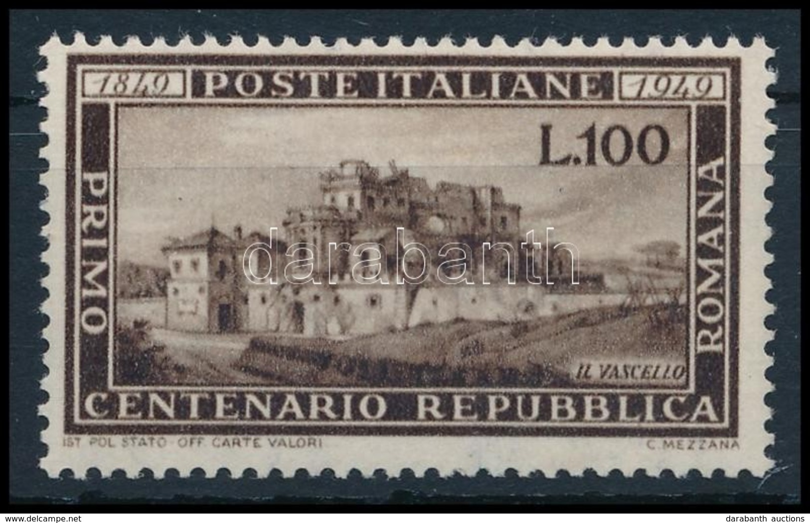 ** 1949 Olasz Köztársaság,
Italian Republic
Mi 773 - Other & Unclassified