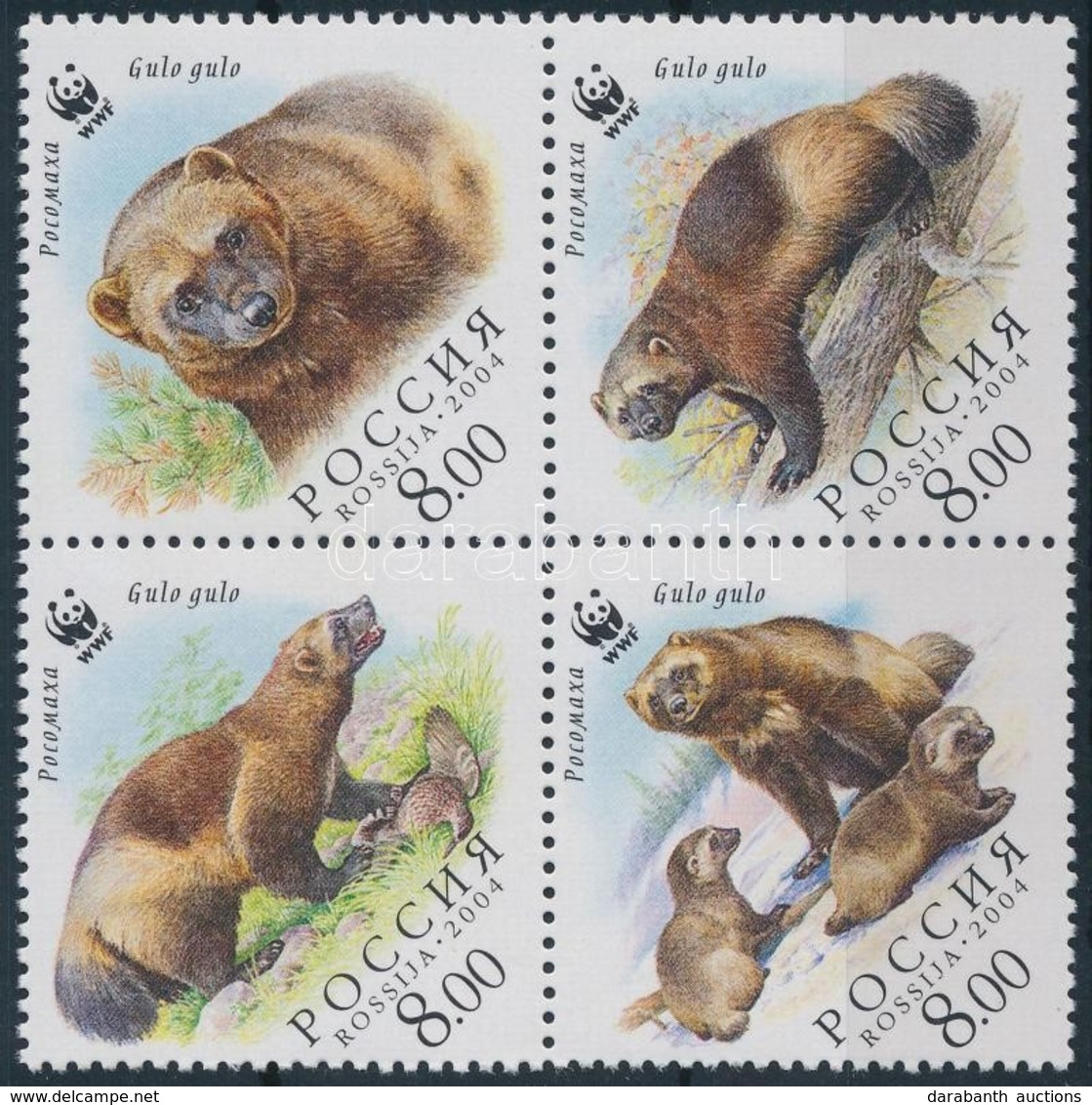 ** 2004 WWF: Torkosborz Sor Mi 1198-1201 - Other & Unclassified