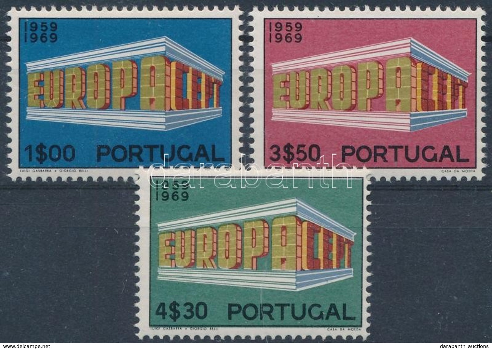 ** 1969 Europa CEPT Sor,
Europe CEPT Set
Mi 1070-1072 - Autres & Non Classés