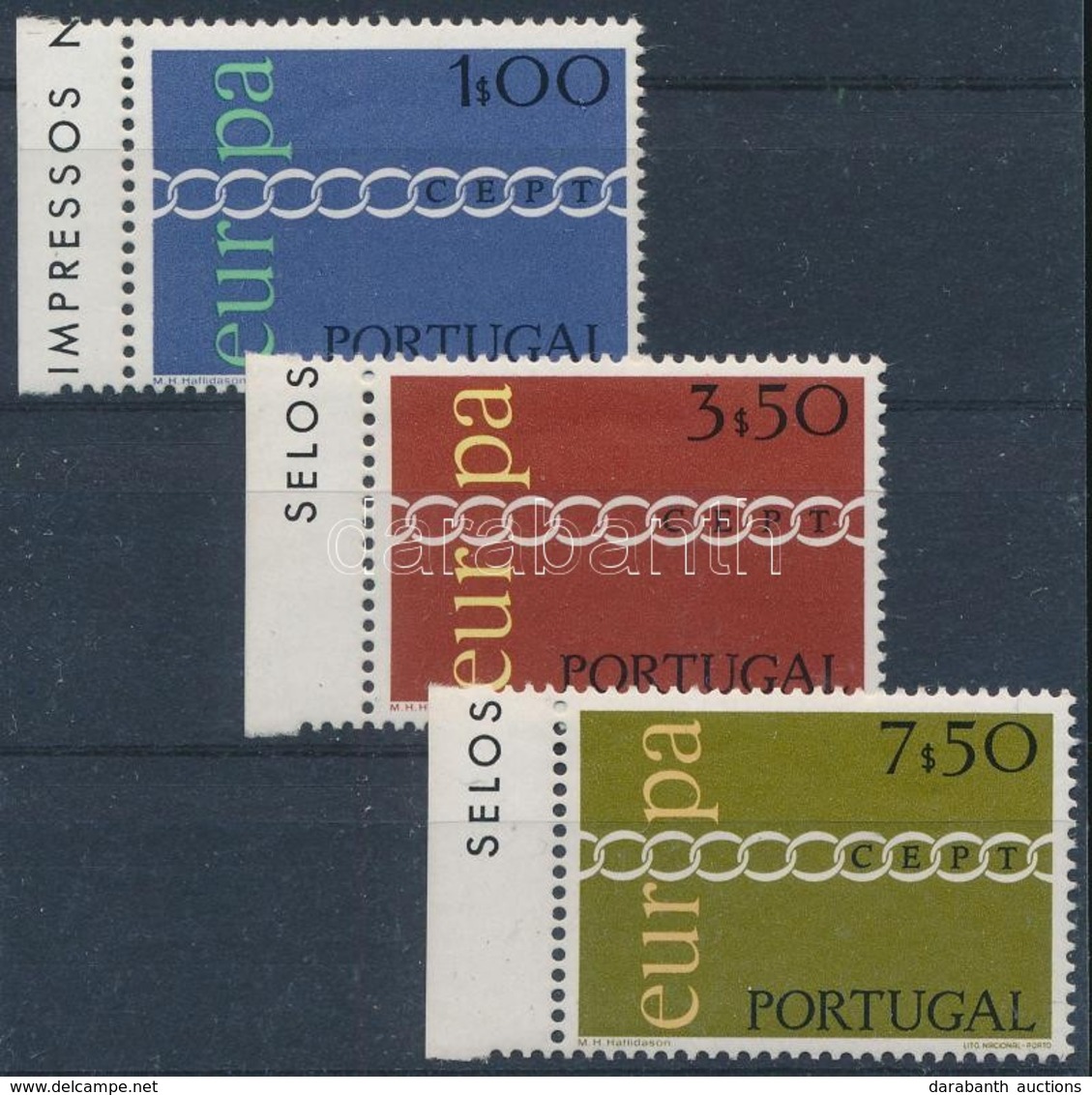 ** 1971 Europa CEPT Sor,
Europa CEPT Set
Mi 1127-1129 - Sonstige & Ohne Zuordnung