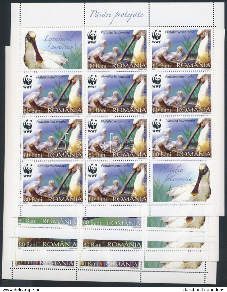 ** 2006 WWF: Kanalas Gém; Madár Kisívsor Mi 6134-6137 - Other & Unclassified