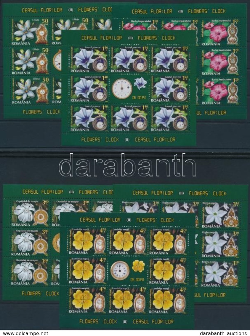 ** 2013 Virágok Kisívsor,
Flowers Minisheet Set
Mi 6715-6720 - Other & Unclassified