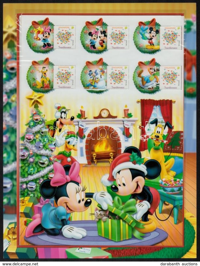 ** 2006 Disney Karácsony 2 Kisív (Micimackó és Mickey Mouse),
Disney Christmas 2 Minisheets (Winnie-the-Pooh And Mickey  - Other & Unclassified